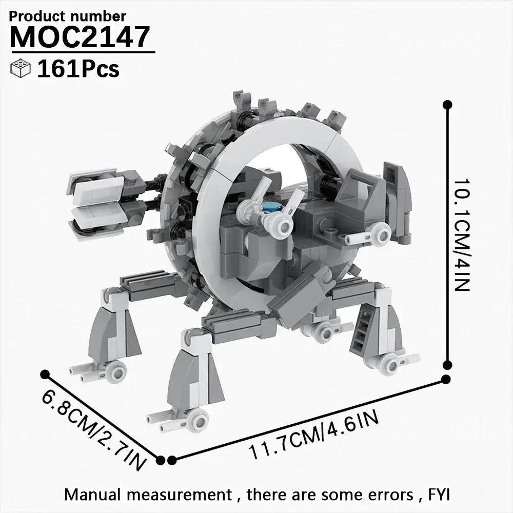  Space Wars Walking Machine Educational Toy Blocks -  ToylandEU™