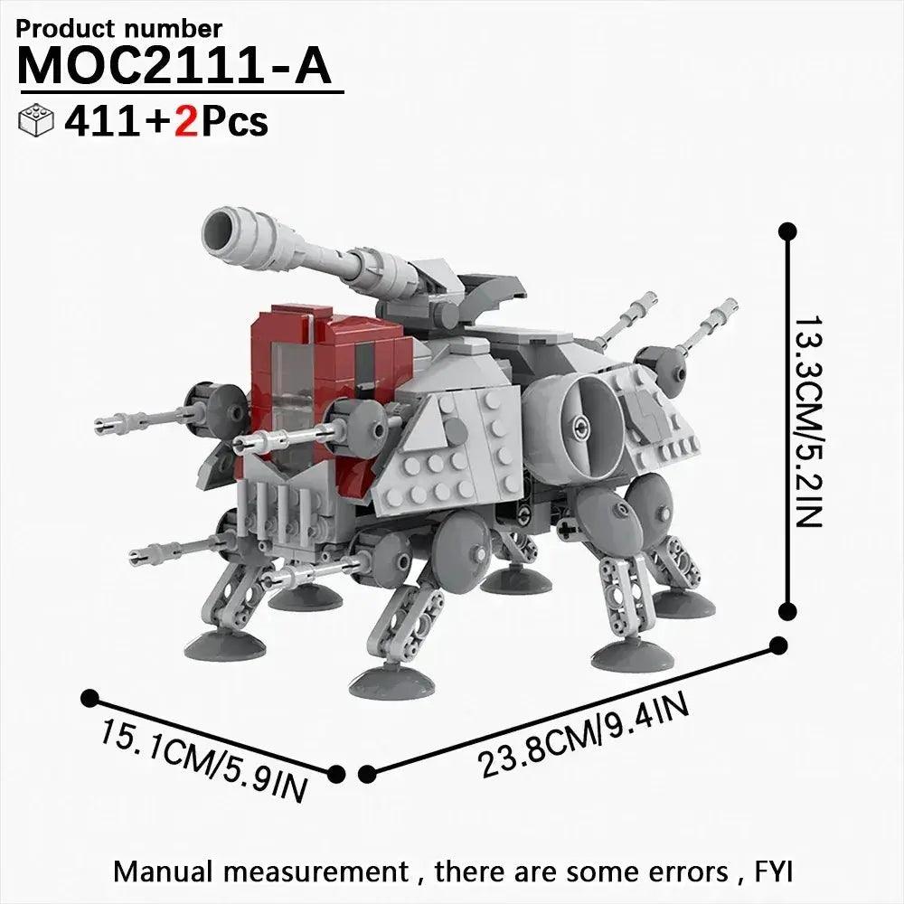  Space Wars Walking Machine Educational Toy Blocks -  ToylandEU™