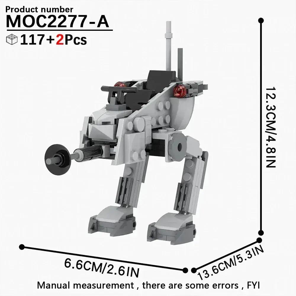  Space Wars Walking Machine Educational Toy Blocks -  ToylandEU™