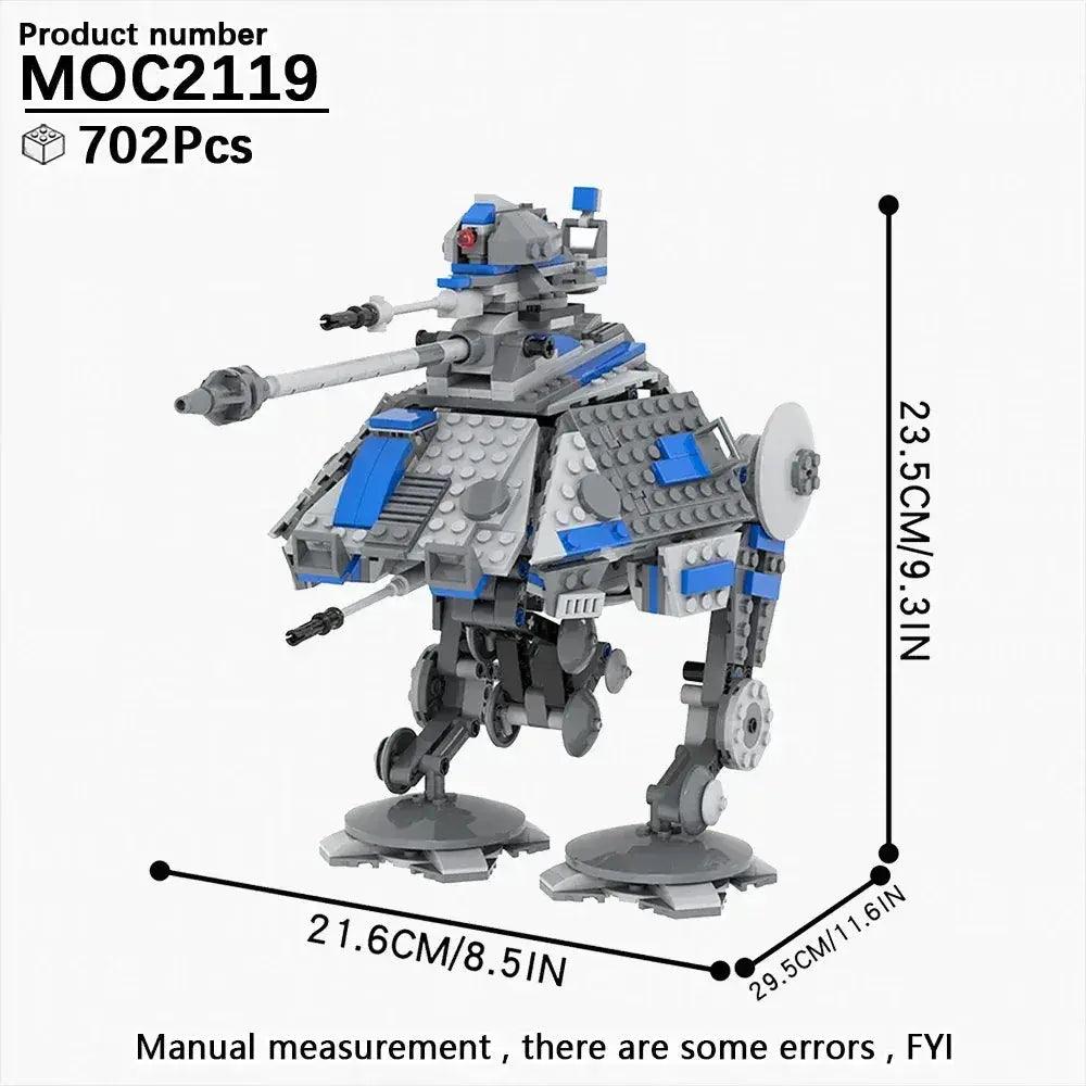  Space Wars Walking Machine Educational Toy Blocks -  ToylandEU™