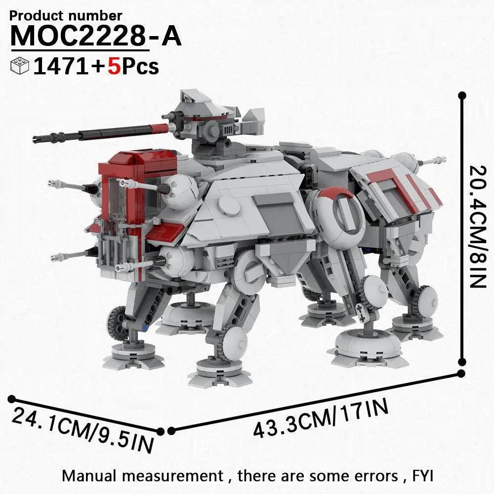  Space Wars Walking Machine Educational Toy Blocks -  ToylandEU™