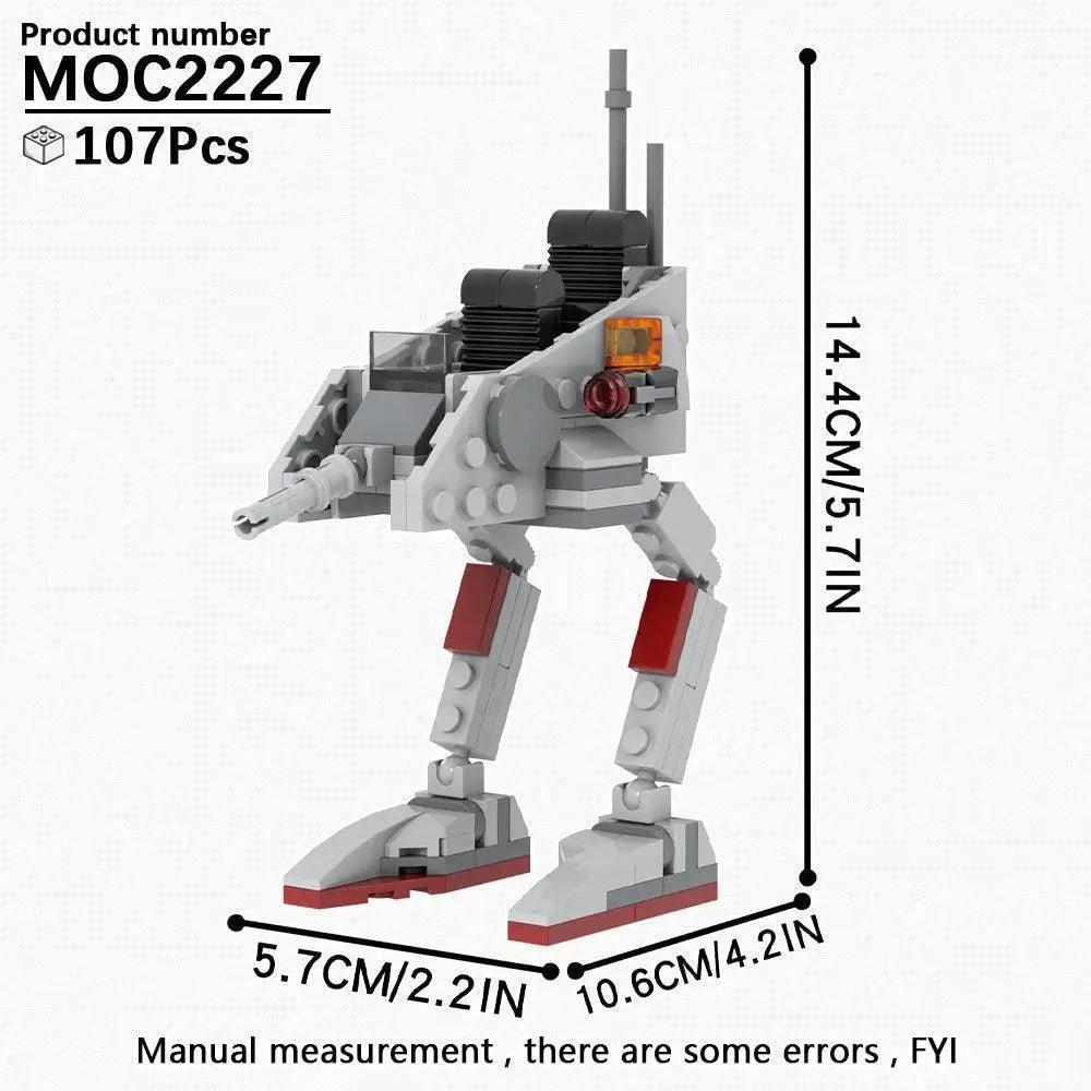  Space Wars Walking Machine Educational Toy Blocks -  ToylandEU™