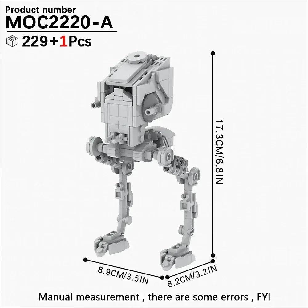  Space Wars Walking Machine Educational Toy Blocks -  ToylandEU™