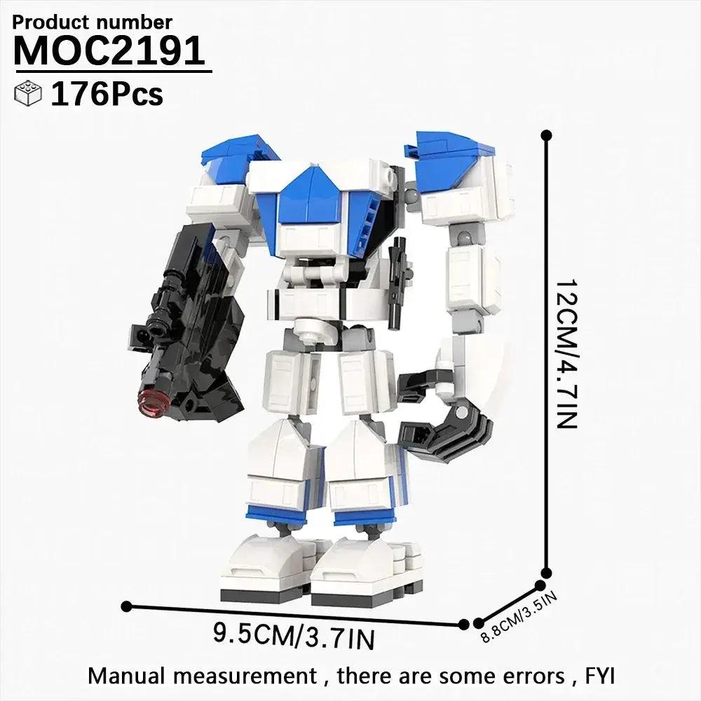  Space Wars Walking Machine Educational Toy Blocks -  ToylandEU™