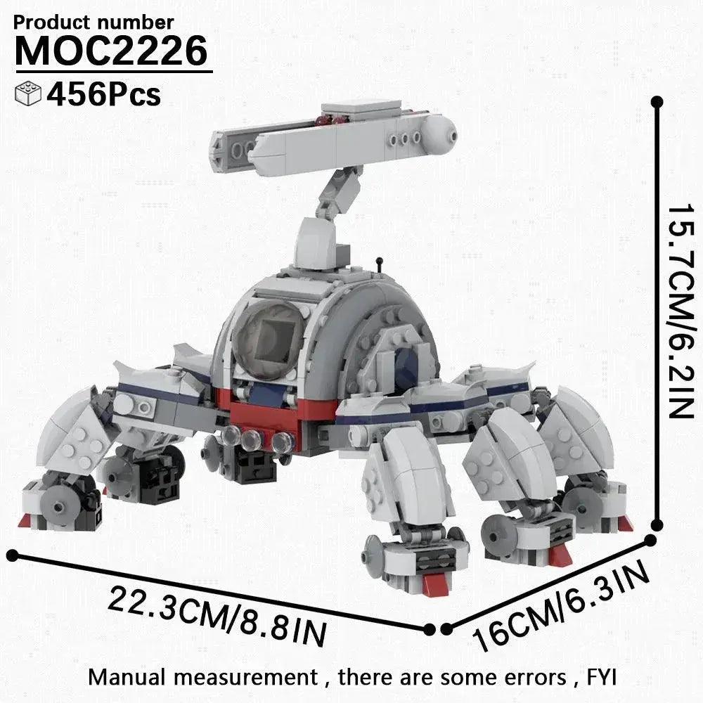  Space Wars Walking Machine Educational Toy Blocks -  ToylandEU™