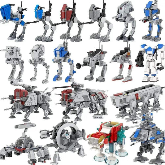  Space Wars Walking Machine Educational Toy Blocks -  ToylandEU™