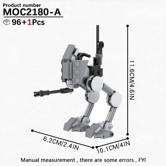  Space Wars Walking Machine Educational Toy Blocks -  ToylandEU™