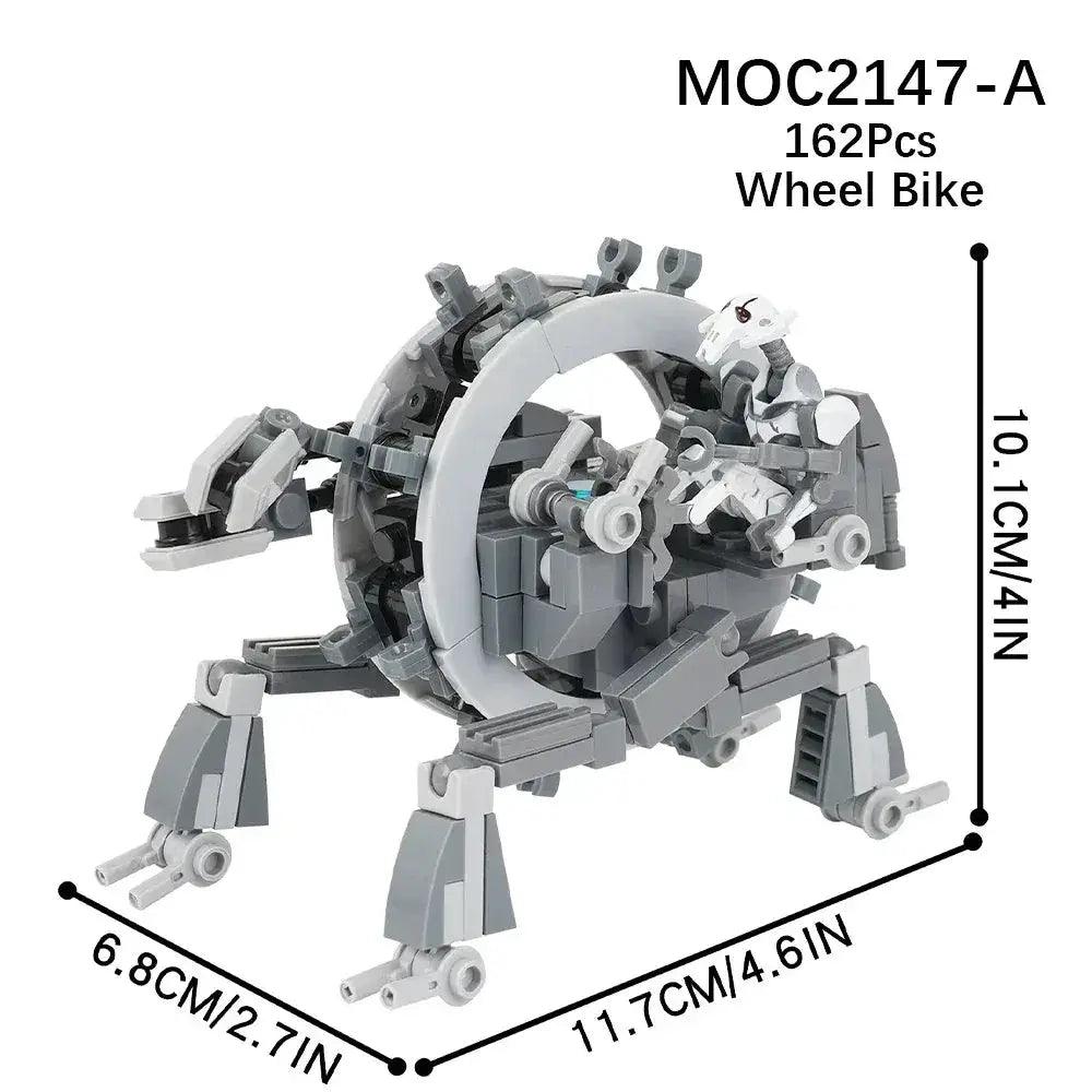  Space Wars Walking Machine Montessori Blocks Set -  ToylandEU™