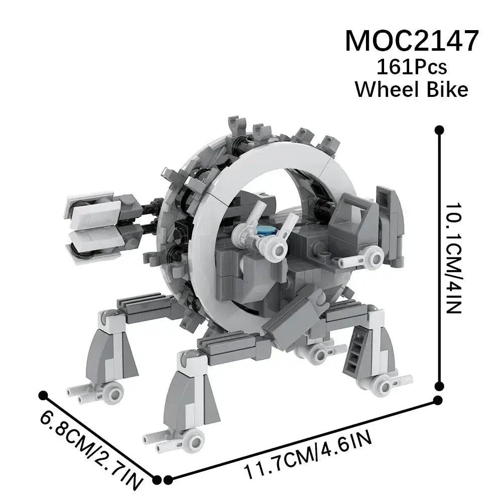  Space Wars Walking Machine Montessori Blocks Set -  ToylandEU™