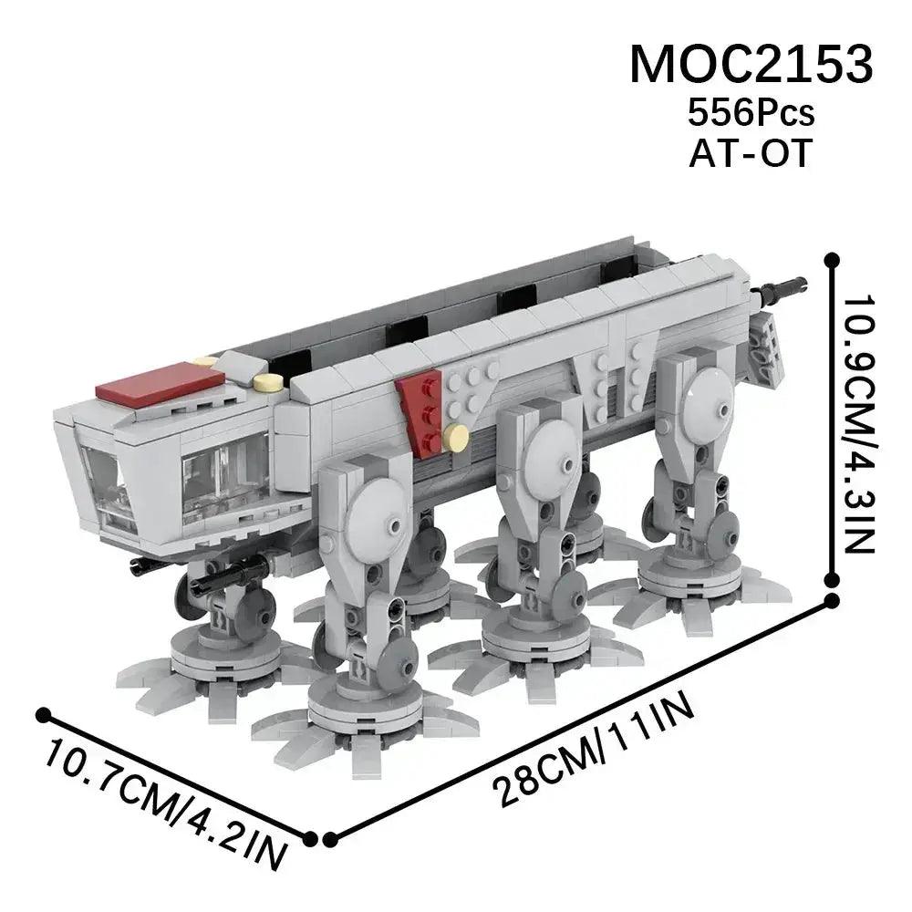  Space Wars Walking Machine Montessori Blocks Set -  ToylandEU™