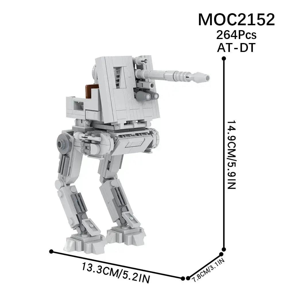  Space Wars Walking Machine Montessori Blocks Set -  ToylandEU™
