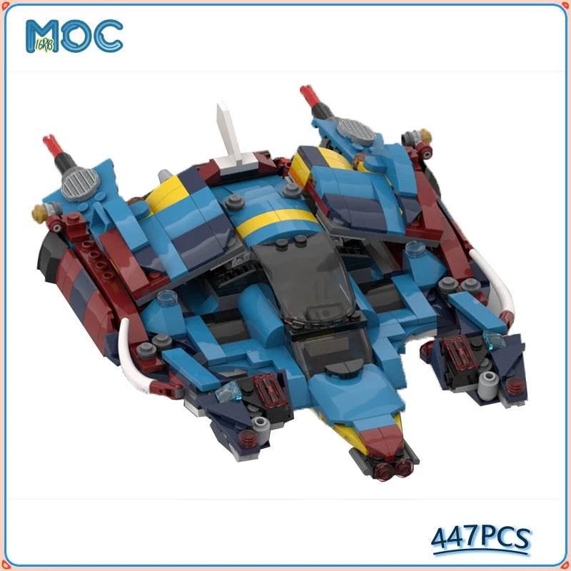 Space Weapon Fighter SpaceShip Shuttle Model DIY Bricks - ToylandEU