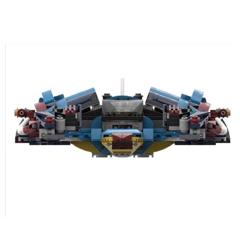 Space Weapon Fighter SpaceShip Shuttle Model DIY Bricks - ToylandEU