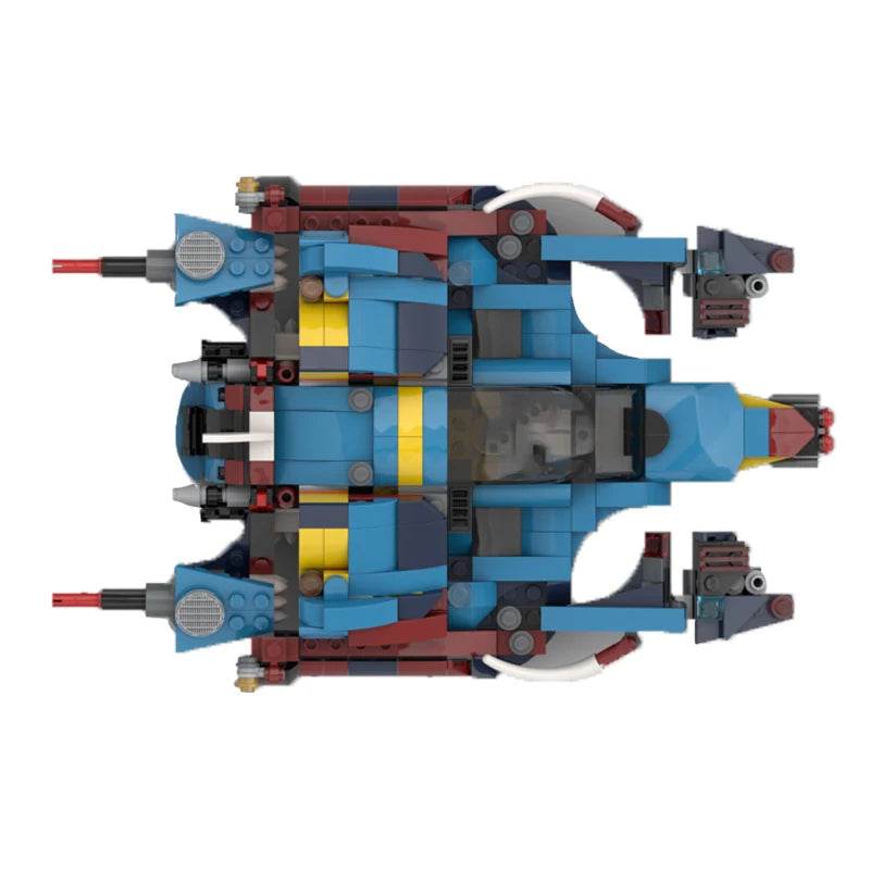 Space Weapon Fighter SpaceShip Shuttle Model DIY Bricks - ToylandEU