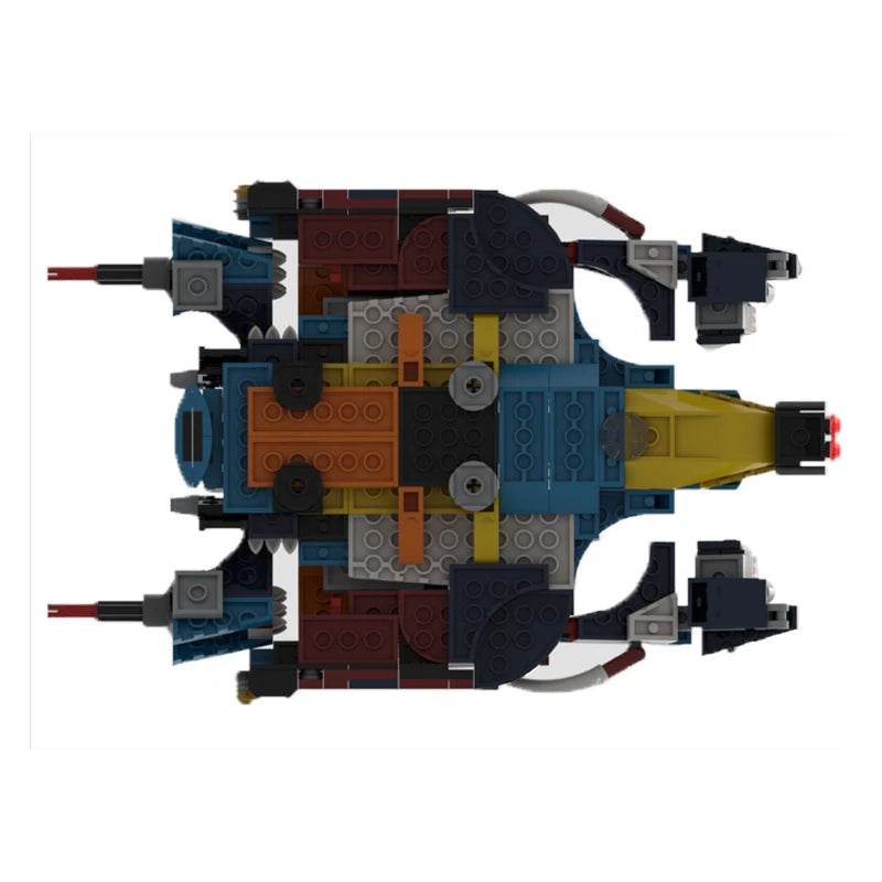 Space Weapon Fighter SpaceShip Shuttle Model DIY Bricks - ToylandEU