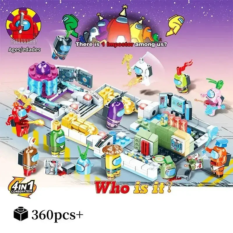 Space Werewolf Building Blocks Set Boosts Creativity and Lego Compatible - ToylandEU
