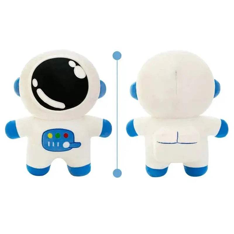 Spaceman Plush Doll Elastic Cartoon Space Astronaut Stuffed Rag Toy Soft Cushion 25/40cm Sofa Pillow Boys Kids Birthday Gifts - ToylandEU