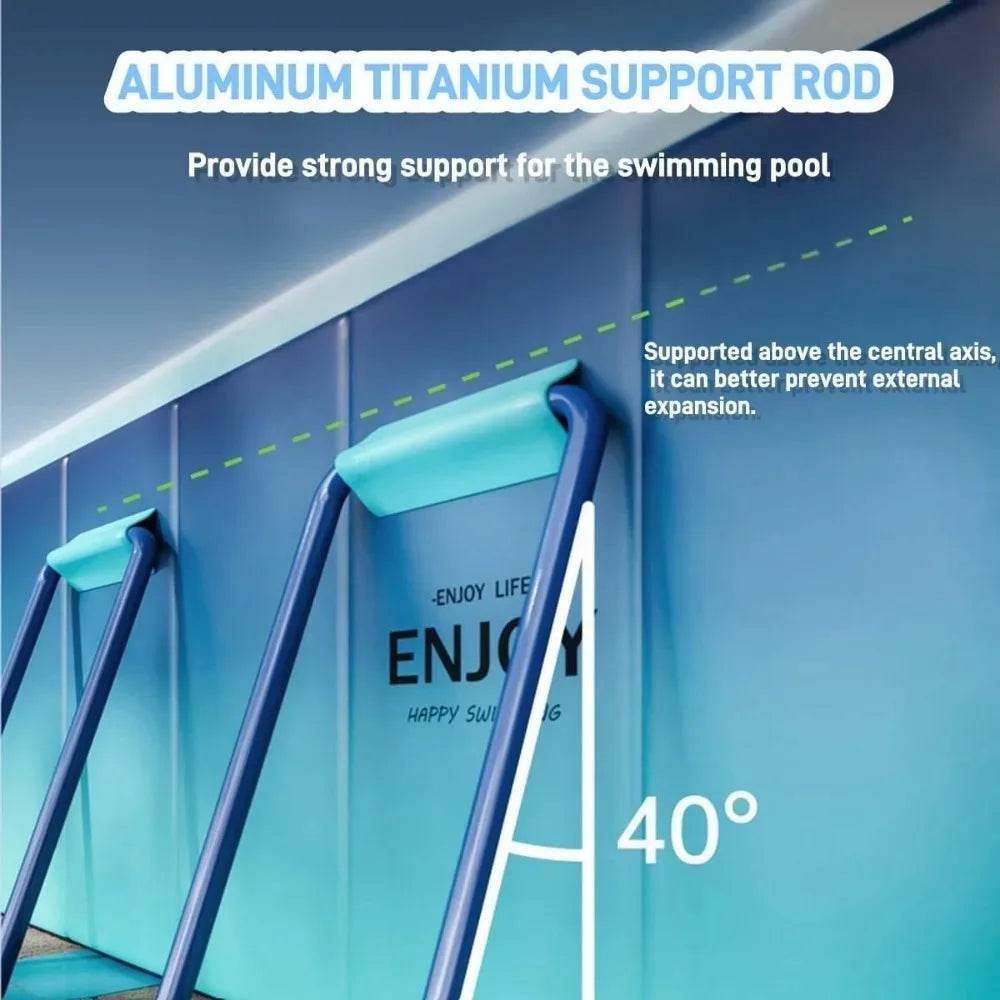 Spacious Folding Outdoor Pool – Extra Large Design for Kids and Adults - ToylandEU