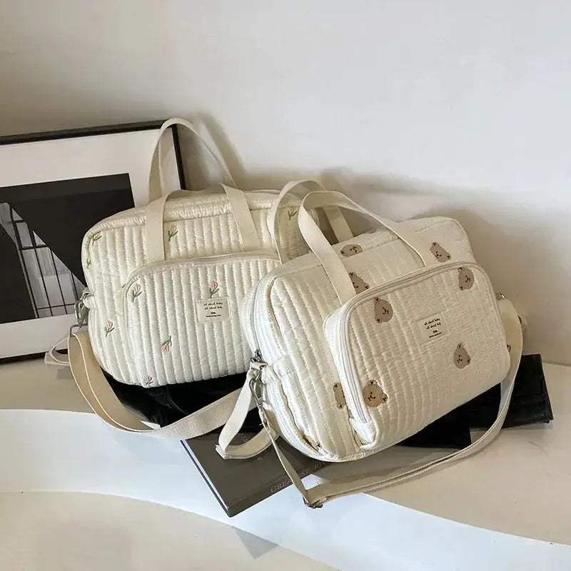 Spacious Mommy Diaper Bag Organizer With Crossbody Strap - ToylandEU