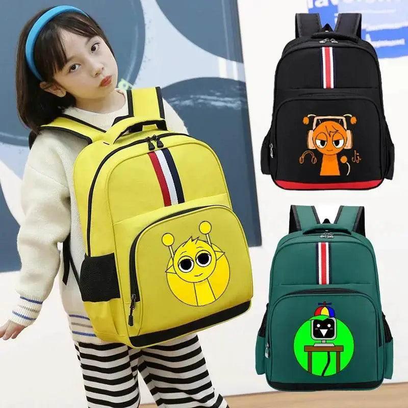  Spacious School Cartoon Pattern Backpack Toyland EU -  ToylandEU™