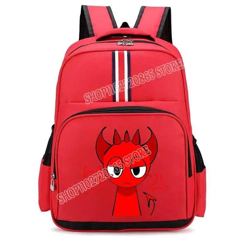  Spacious School Cartoon Pattern Backpack Toyland EU -  ToylandEU™