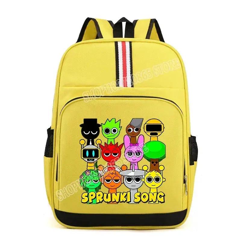  Spacious School Cartoon Pattern Backpack Toyland EU -  ToylandEU™