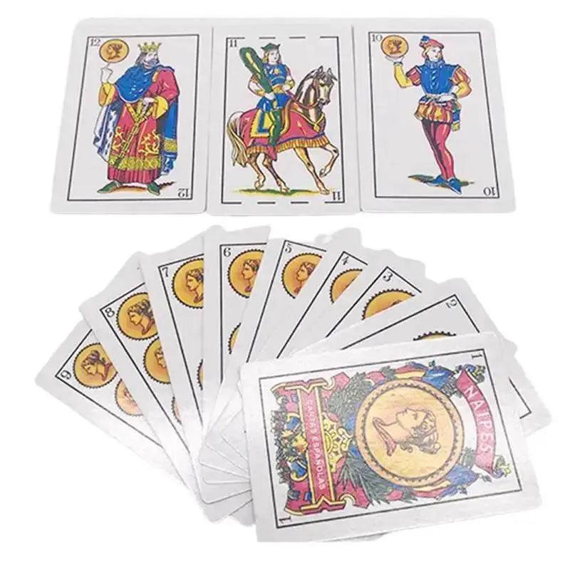  Spanish Poker Fun: 50 Card Deck for Family Parties and Magic Games -  ToylandEU™