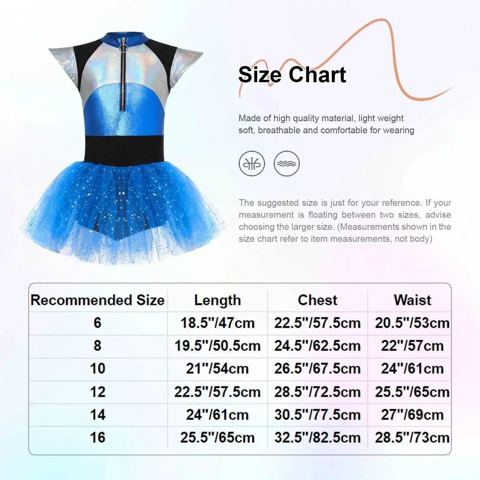  Sparkling Alien Tutu Dress for Girls - Cosmic Dance & Costume Fun -  ToylandEU™