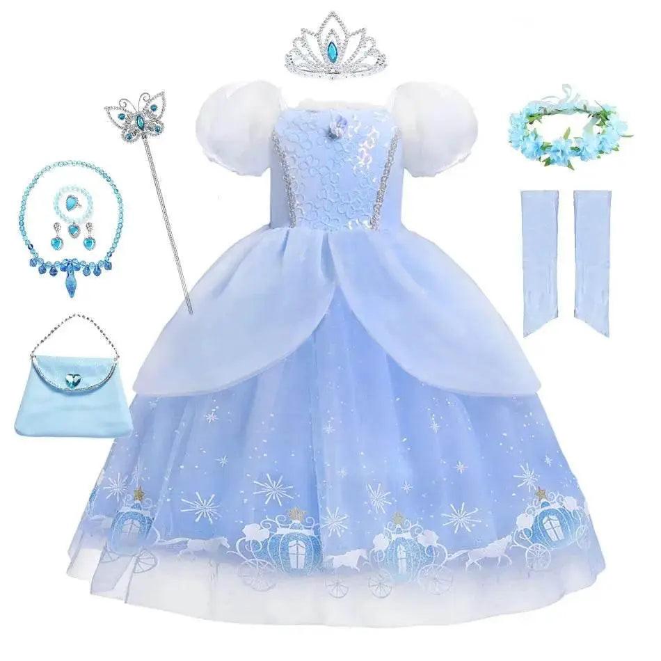  Sparkling Princess Sequin Tutu Dress Girls Toyland EU -  ToylandEU™