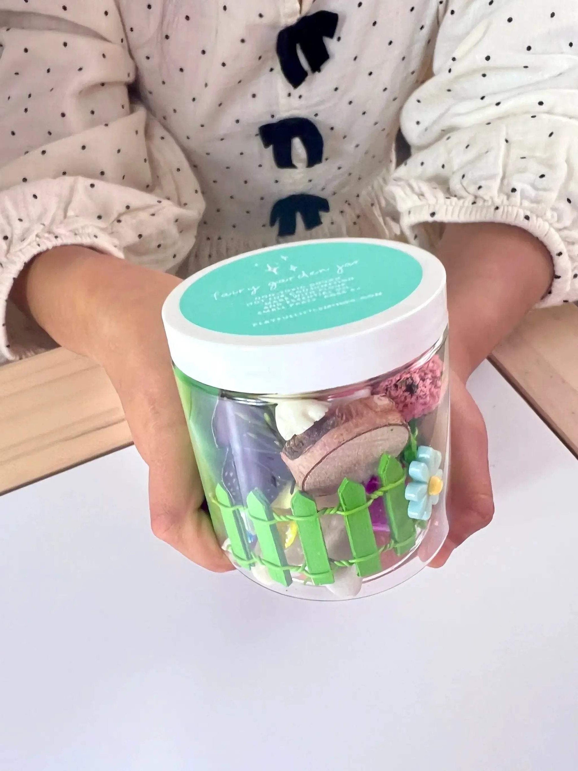 Special Edition Jar: Fairy Garden Playdough Sensory Toy Kit - ToylandEU