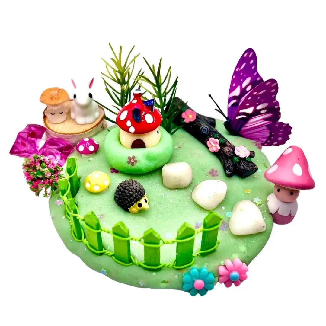 Special Edition Jar: Fairy Garden Playdough Sensory Toy Kit - ToylandEU