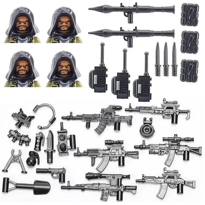  Special Forces Military Mini Action Figure Building Block Set - Arab  -  ToylandEU™