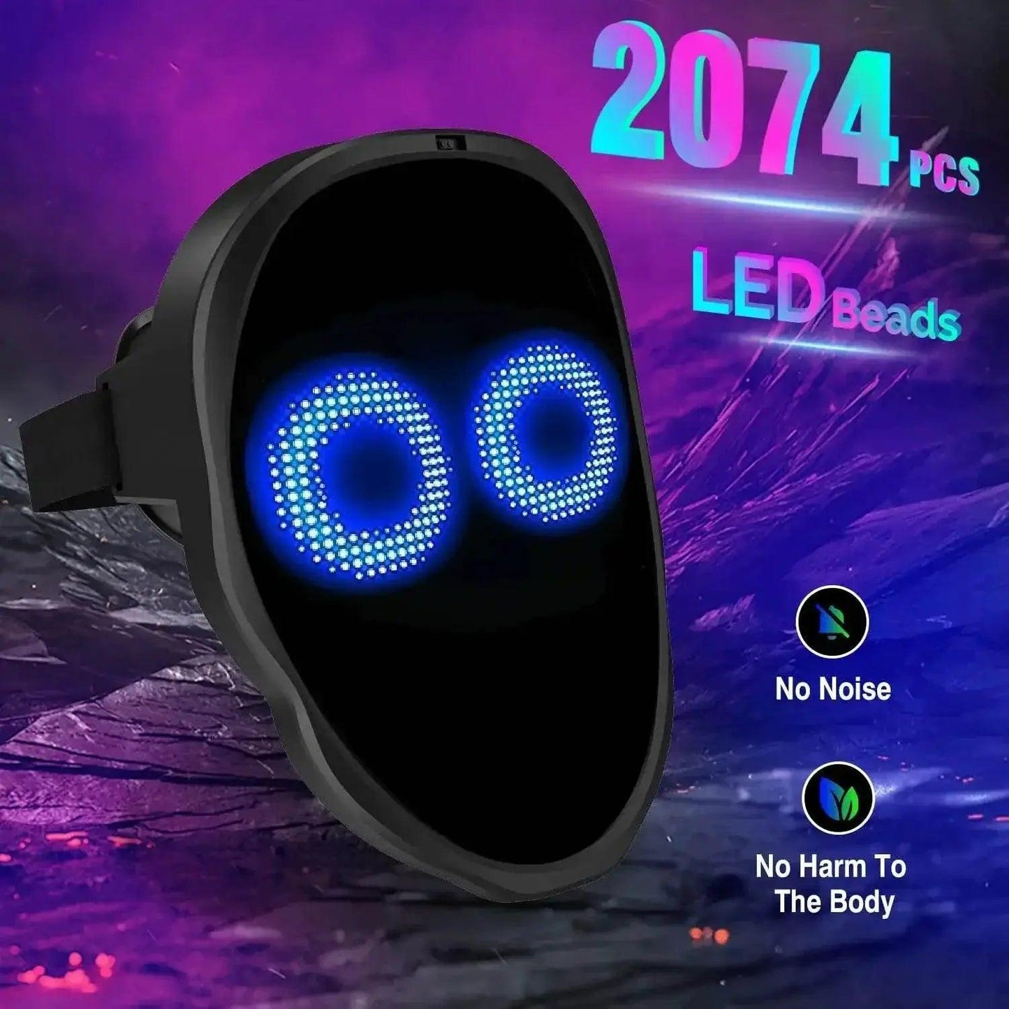  Spectacular LED Light Up 2074 Mask Toyland EU -  ToylandEU™