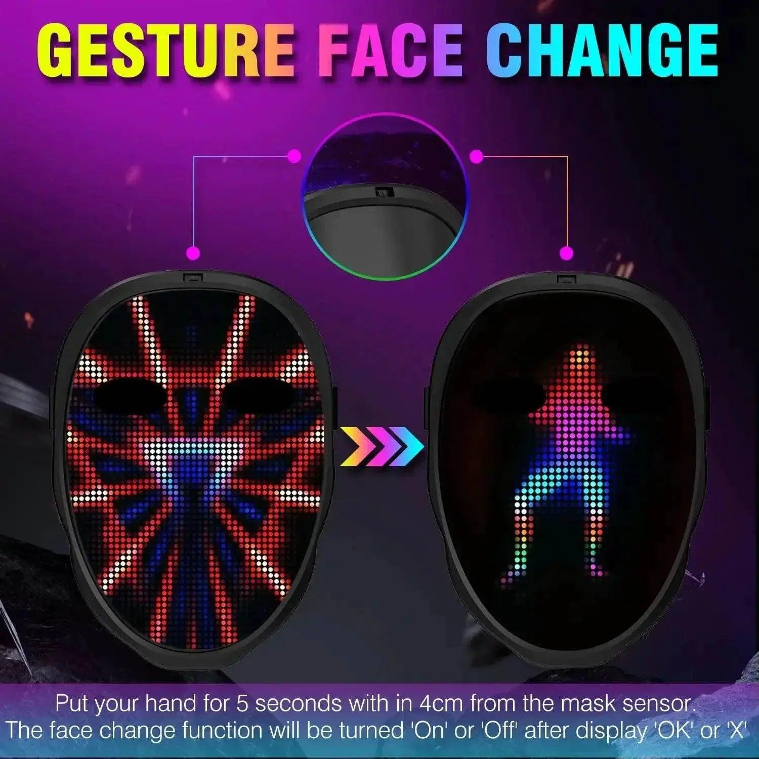  Spectacular LED Light Up 2074 Mask Toyland EU -  ToylandEU™