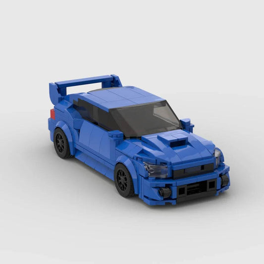 Speed Champions Super Race Car Model MOC-70675 JDM STI Building Blocks Toy - ToylandEU