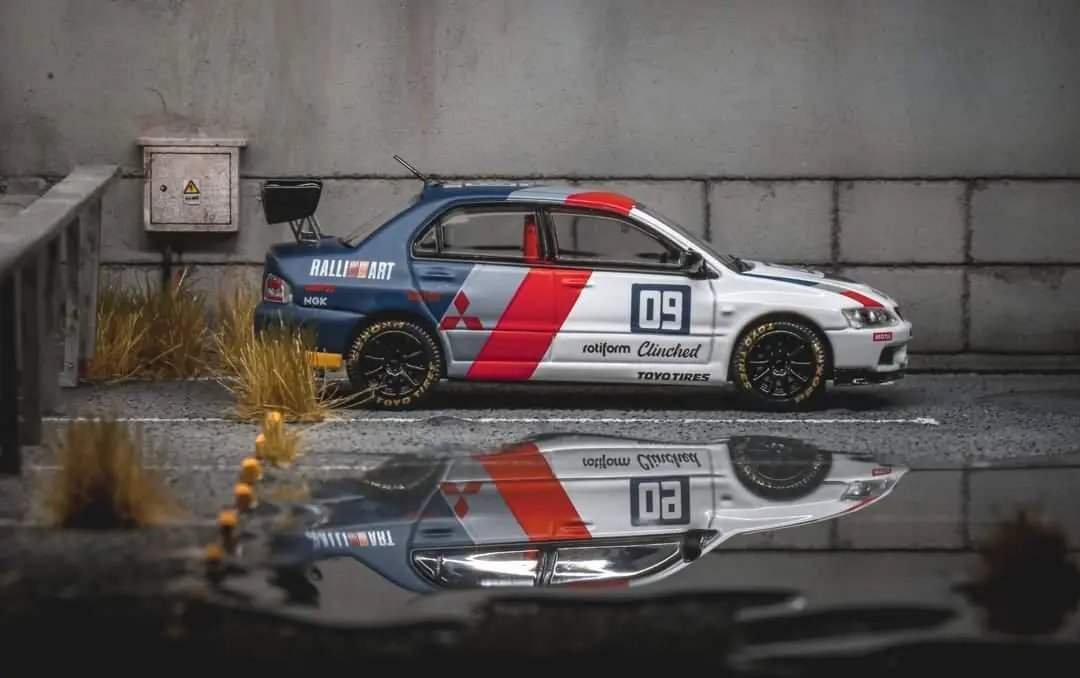 Speed GT Mitsubishi EVOLUTION 9 #09 Ralliart 1:64 Limited to 500 PCS - ToylandEU