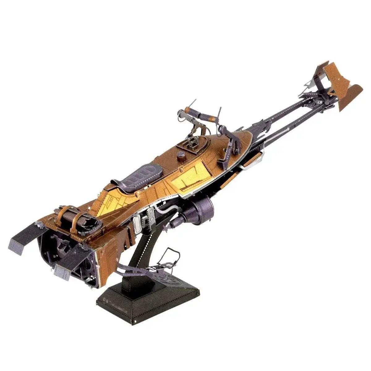 Star Wars Speeder Bike 3D Metal Model Kit Unassembled - ToylandEU