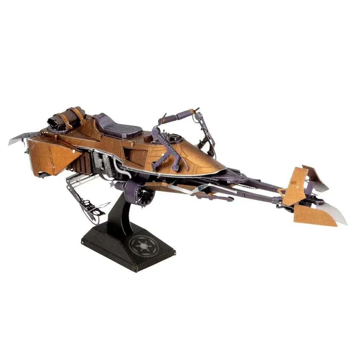 Star Wars Speeder Bike 3D Metal Model Kit Unassembled - ToylandEU
