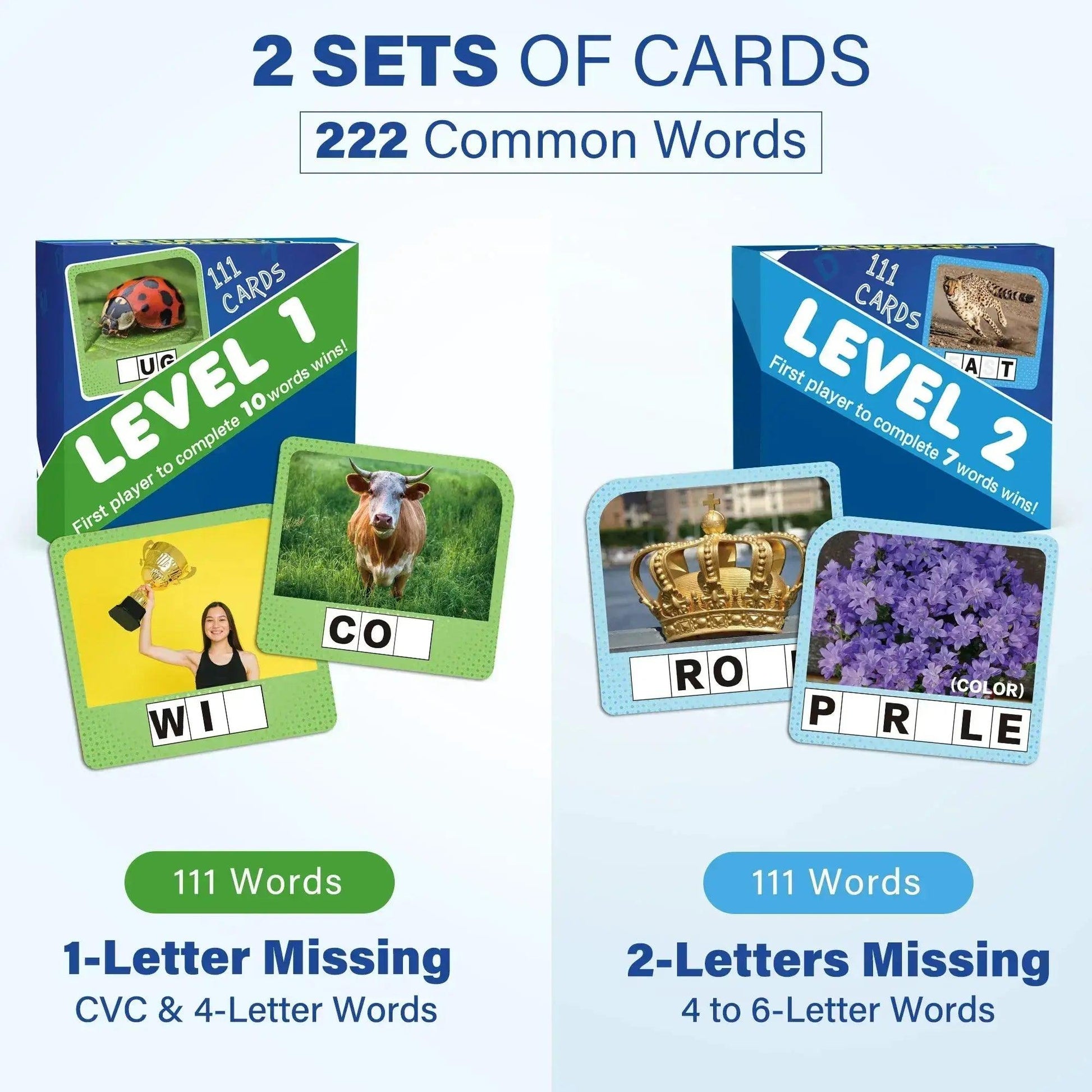  Spelling Games With 224 Flash Cards For Early Literacy -  ToylandEU™