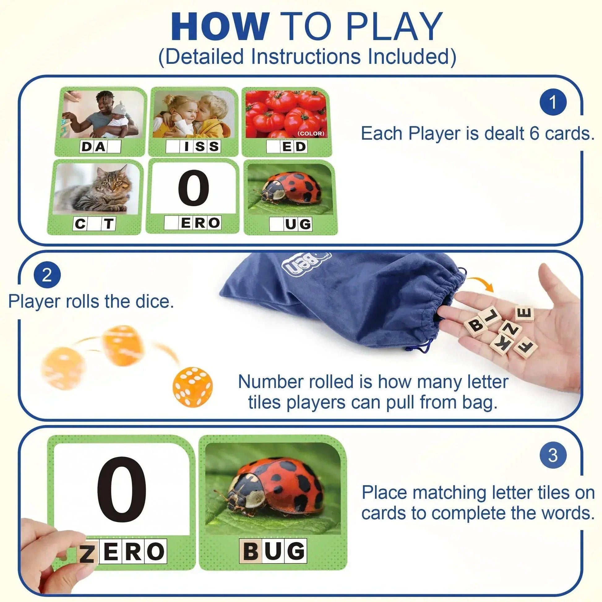  Spelling Games With 224 Flash Cards For Early Literacy -  ToylandEU™