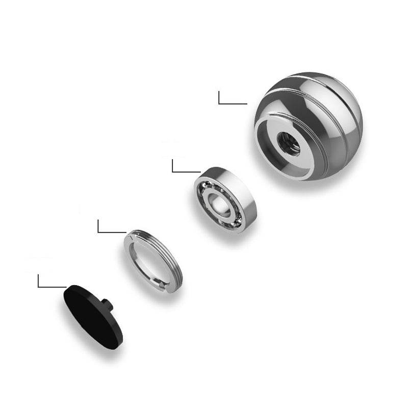Spherical Gyroscope Desk Toy for Stress Relief - Fun for All Ages! - ToylandEU
