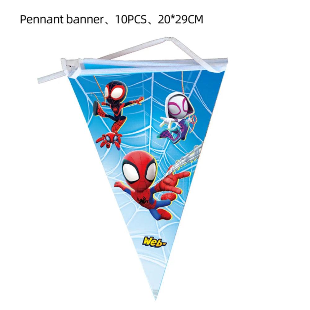 Spider Birthday Party Supplies | Tableware | Toylandeu™