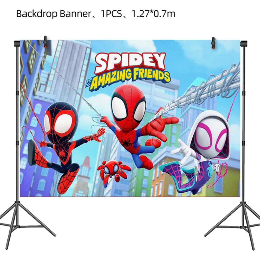 Spider Birthday Party Supplies | Tableware | Toylandeu™