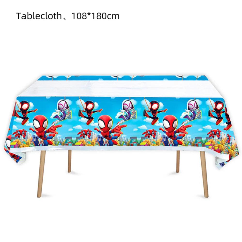 Spider Birthday Party Supplies | Tableware | Toylandeu™