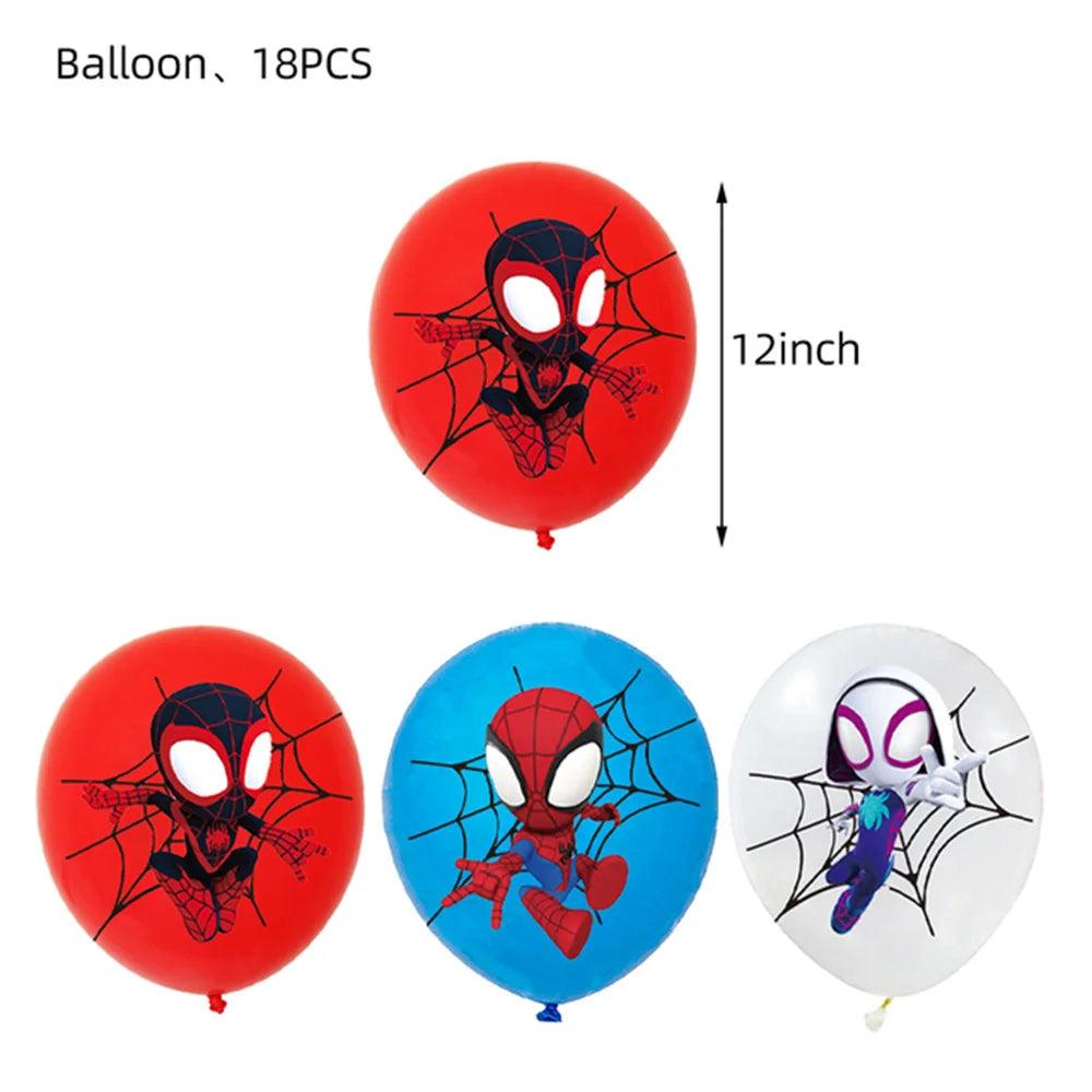 Spider Birthday Party Supplies | Tableware | Toylandeu™