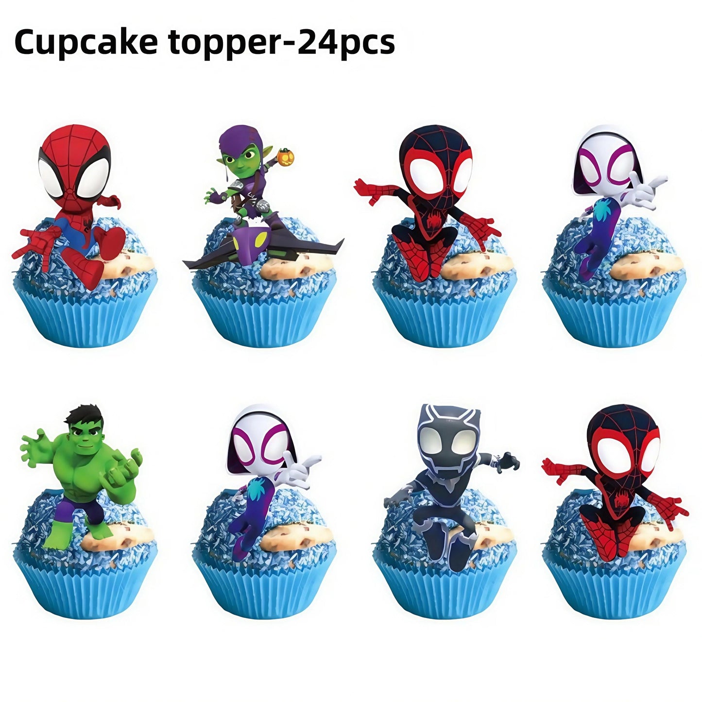 Spider Hero Party Decor | Plates Cups | Toylandeu™