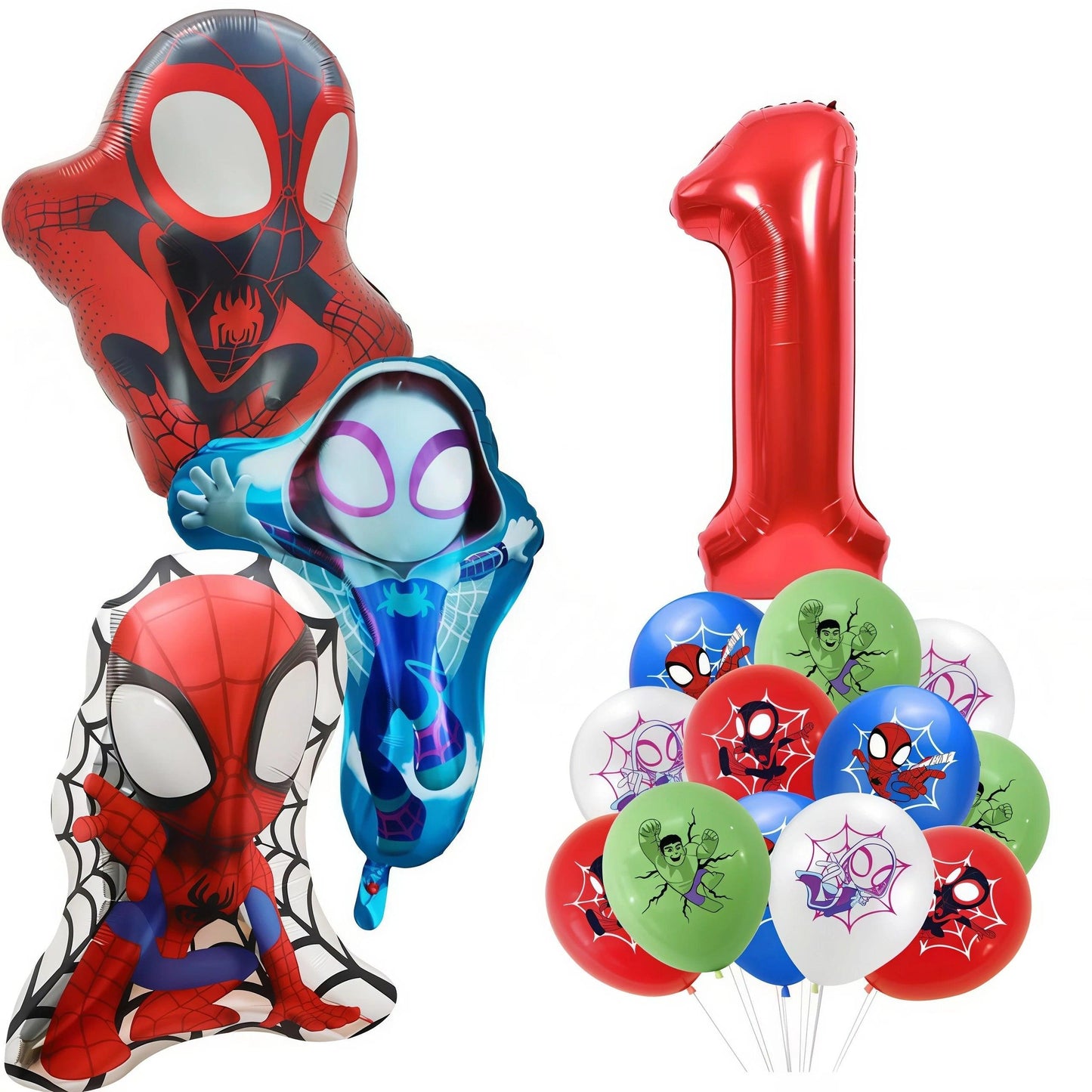 Spider Hero Party Decor | Plates Cups | Toylandeu™