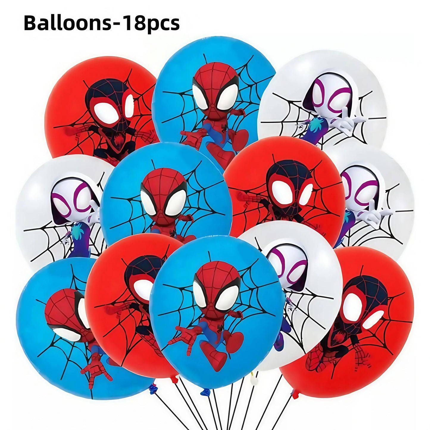 Spider Hero Party Decor | Plates Cups | Toylandeu™