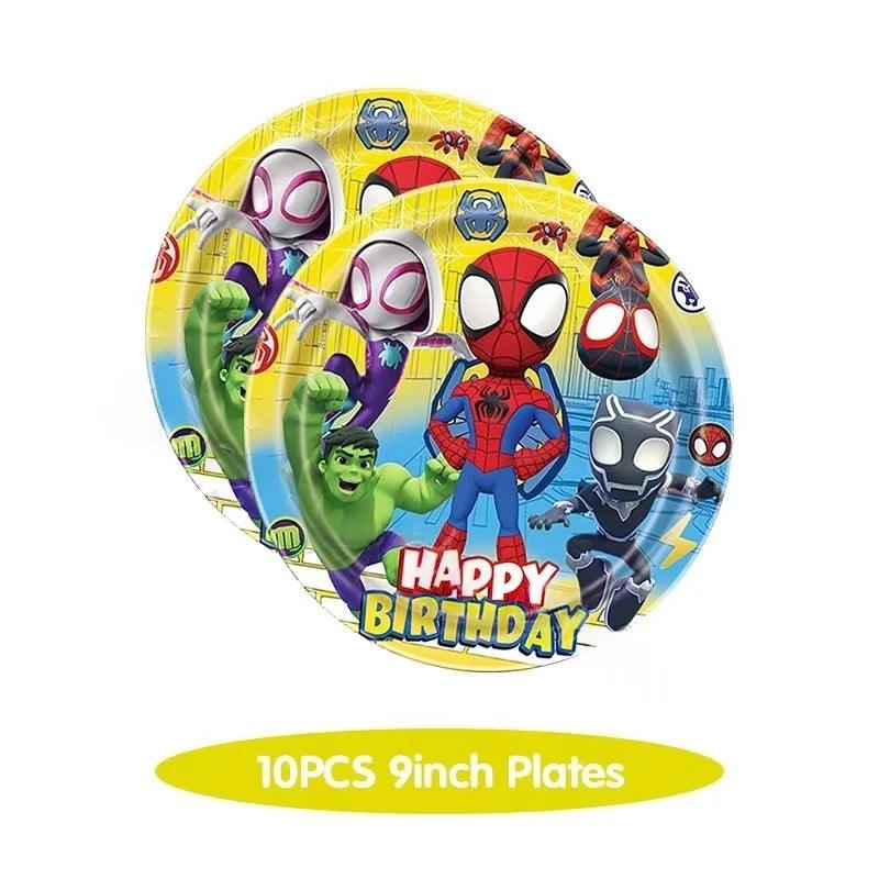 Spider Hero Tableware Kit | Party Supplies | Toylandeu™