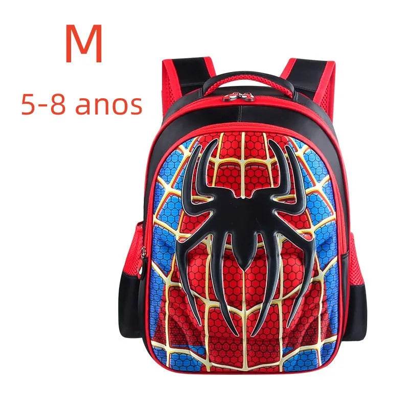 Spider King 3D Kids Backpack Durable and Stylish Design for School - ToylandEU